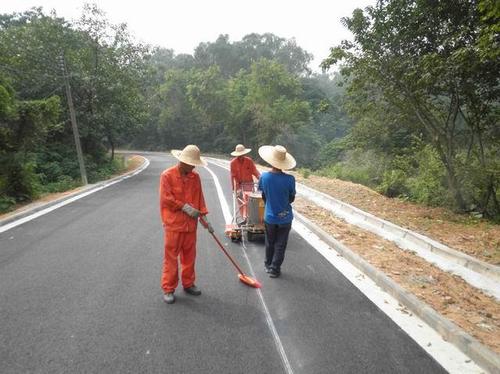 道路划线案例